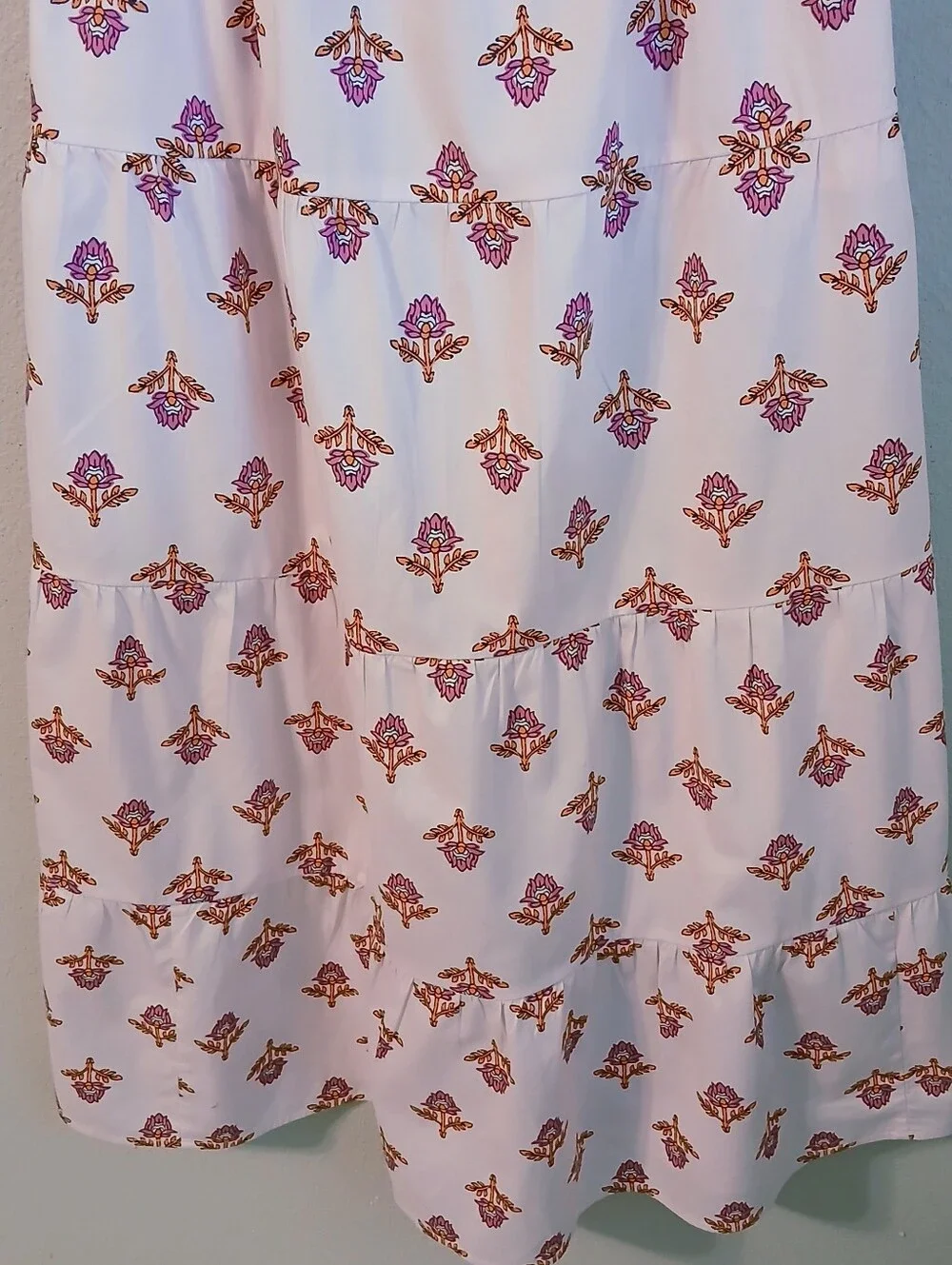 J. Crew Pink Floral Willa Midi Dress Size 2 Pink Opal Cottagecore